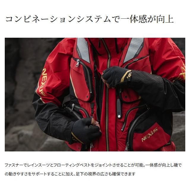 シマノ (shimano) RA-101X レッド 2XLサイズ ネクサス ゴアテックス 