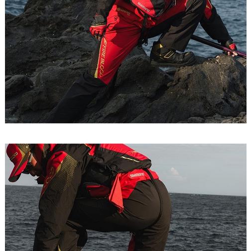 新品RA-140X ブラッドレッド Ｌサイズ ゴアテックス プロ レインスーツ シマノ（SHIMANO） RA-140X ブラッドレッド Lサイズ リミテッドプロ