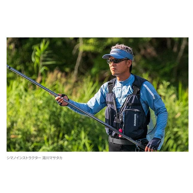 シマノ (shimano) VE-041X ブラック 4XLサイズ 鮎GAME ベスト