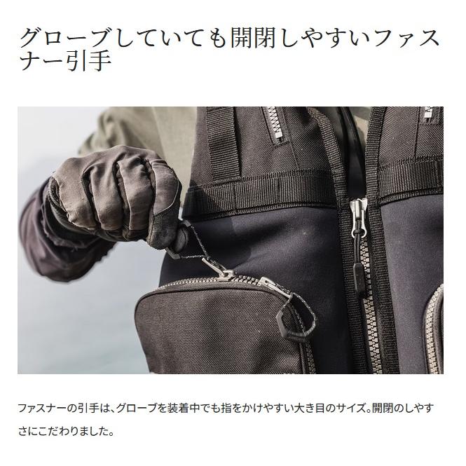 シマノ (Shimano) VF-229X ブラック フリー ロックショアタフベスト