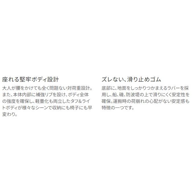 シマノ スペーザ ベイシス 25L キャスター NS-D25Y ピュアホワイト shimano　注）ベルトは付属しておりません_2
