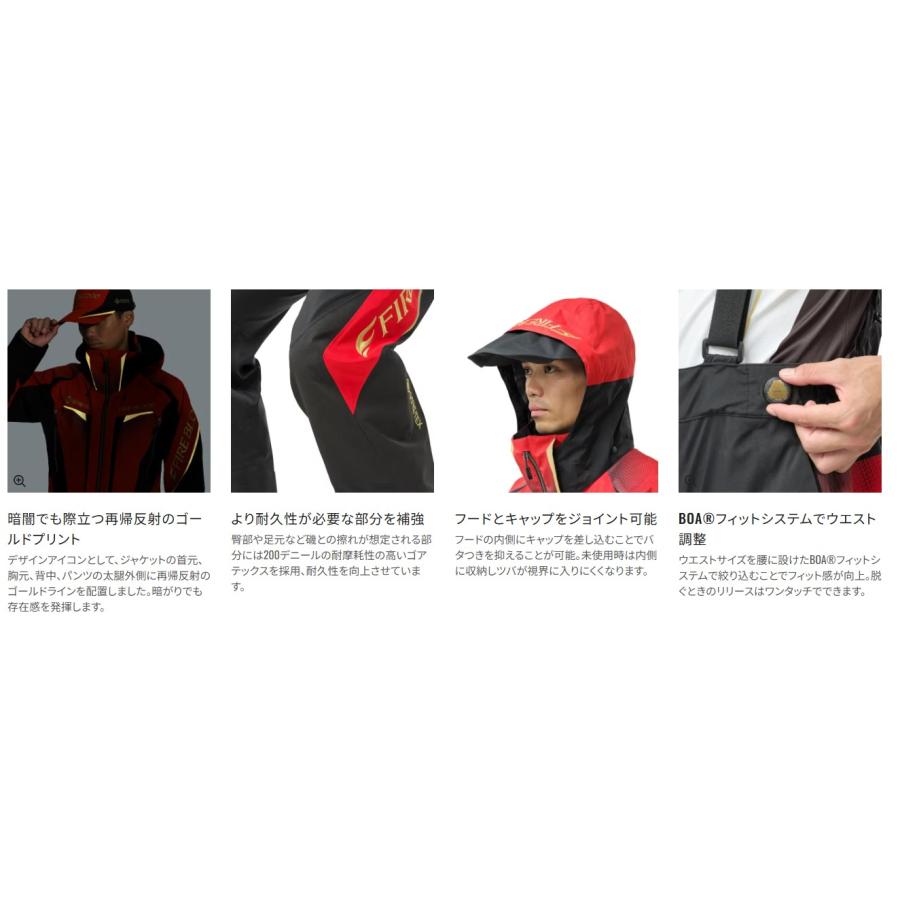 スクイッドマニア　レインウェア　悪ロボ　レッド　Mサイズ スクイッドマニア レインウェア 悪ロボ レッド Mサイズ スクイッド