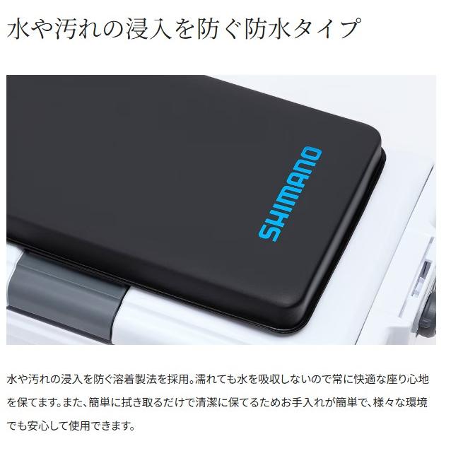 シマノ (Shimano) ZB-051G ピュアブラック Mサイズ 防水クッション