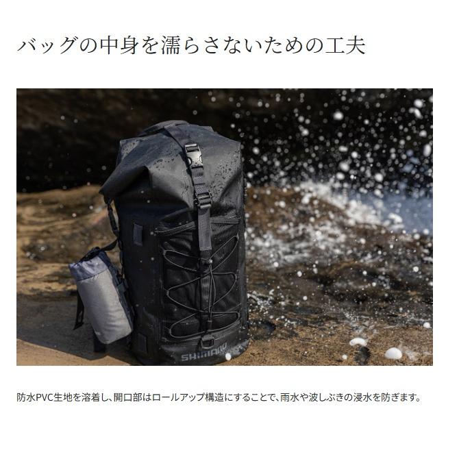 シマノ (shimano) BD-201Y グレー Mサイズ アングラーズドライバックパック