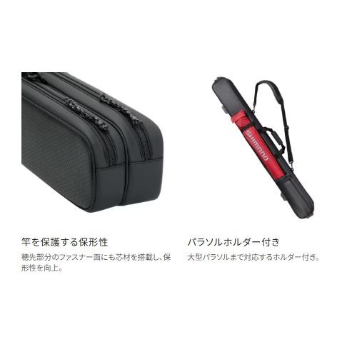 シマノ (Shimano) BR-541Z ブラック 2層 へらロッドケース