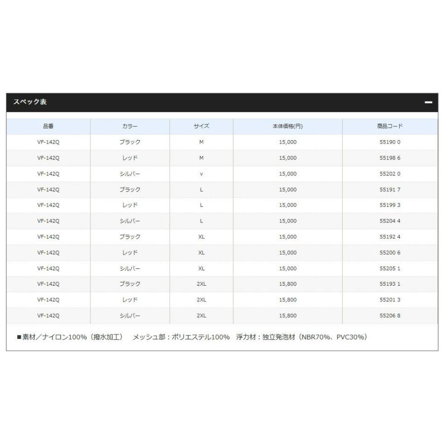 シマノ (Shimano) VF-142Q レッド M NEXUS フローティングベスト : 4969363551986 : アングラーズWEB店 -  通販 - Yahoo!ショッピング