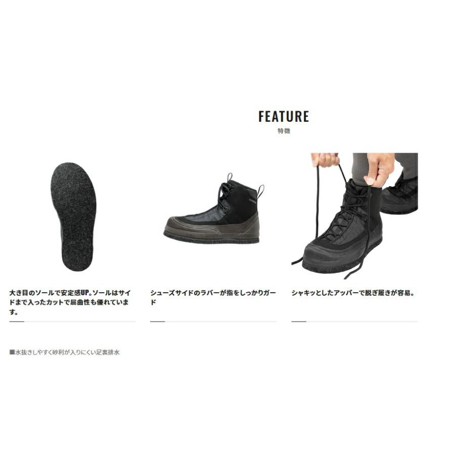 シマノ (Shimano) FS-003V チャコール 26.0cm ウェーディングシューズ