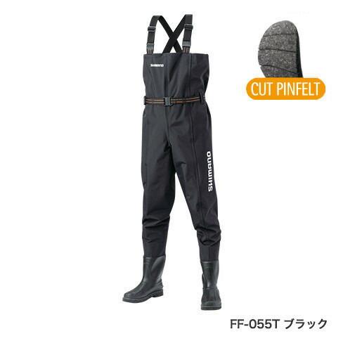 シマノ (Shimano) FF-055T ブラック Lサイズ ハイパーウェーダー 