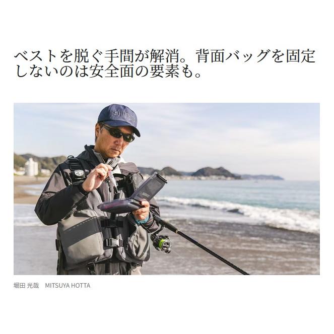 シマノ (Shimano) VF-036V ブラック（黒色） フリーサイズ (デタッチャブルゲームベスト)｜anglersweb｜06