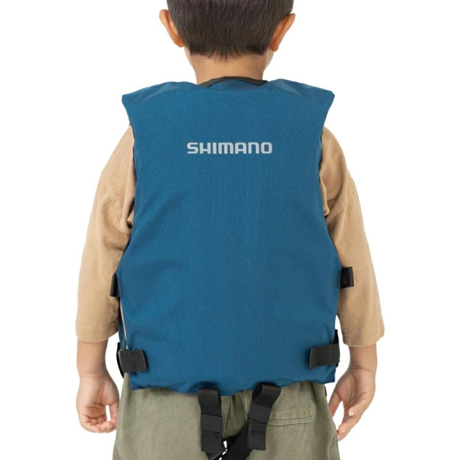 シマノ (Shimano) VF-098V ネイビー（紺色）Lサイズ (キッズボート