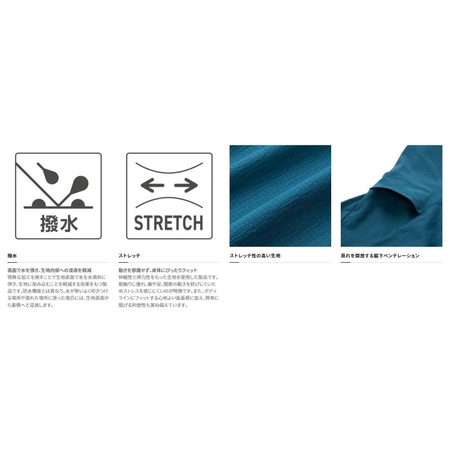 シマノ (Shimano) WJ-000V ブルーグリーン WSサイズ バリアシェル