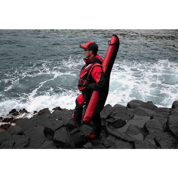 シマノ (Shimano) BR-421V レッド 145cm ロッドケース リールイン