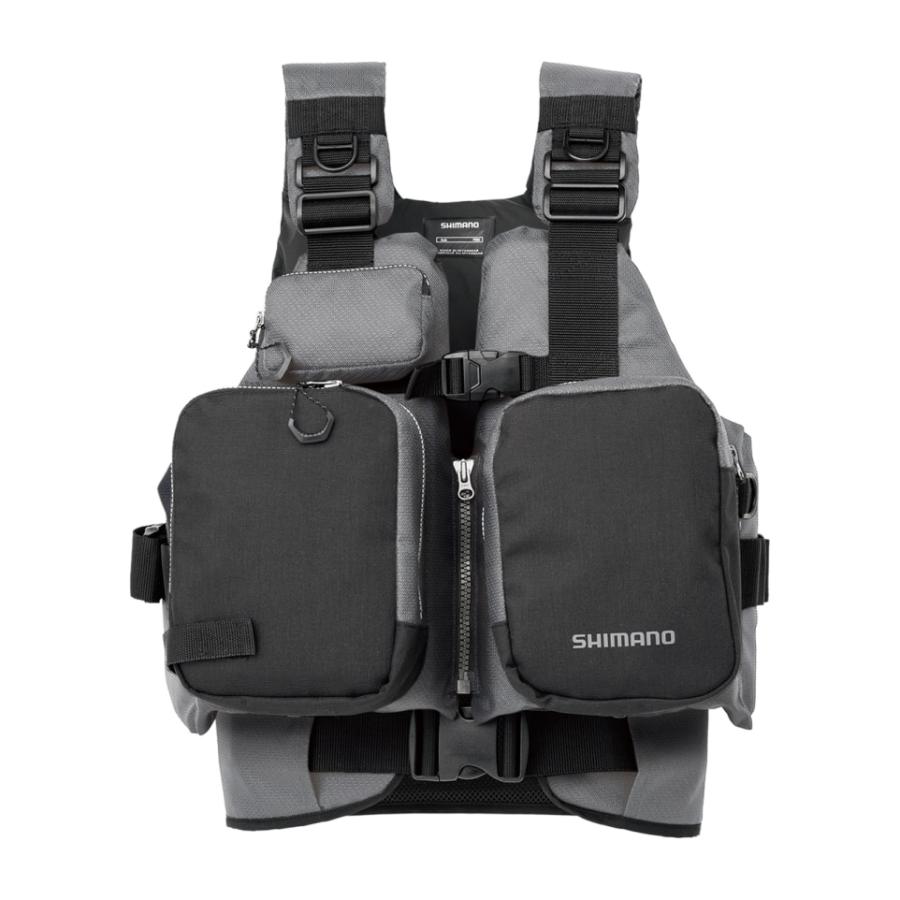 シマノ　サーフベスト　VF-025U シマノ (Shimano) VF-025U フリーサイズ グレー（灰色） サーフベスト
