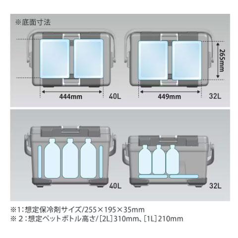 シマノ NB-032W アブソリュートフリーズ ウルトラプレミアム 32L クールホワイト shimano ※画像は一部共用です。｜anglersweb｜03