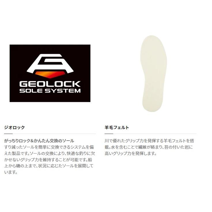 シマノ (Shimano) KT-532W ホワイト Mサイズ ジオロック 羊毛フェルト