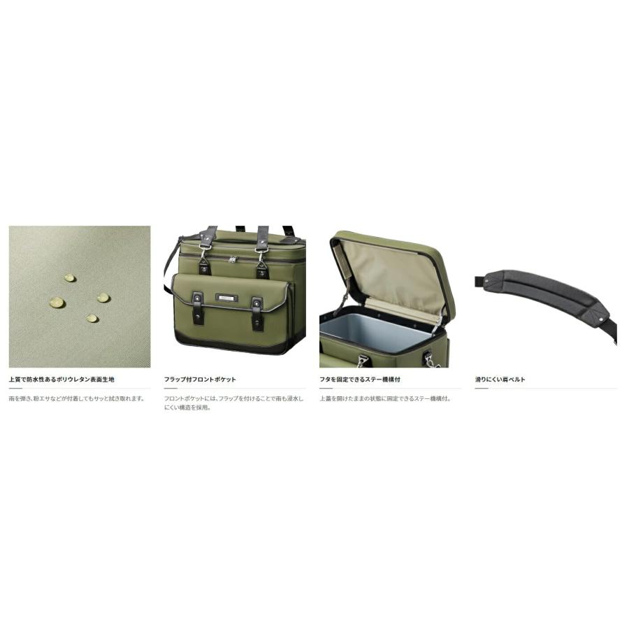 シマノ (Shimano) BA-511W カーキ 40L へらバッグ XT : アングラーズ