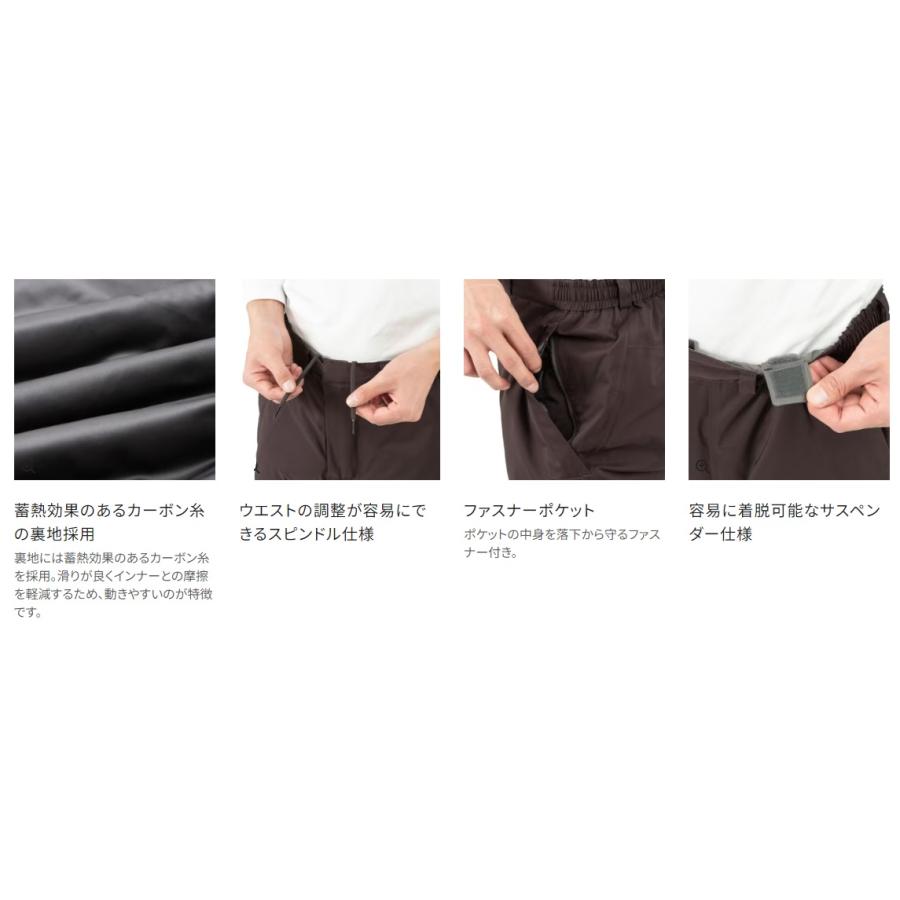 シマノ (Shimano) RB-035W ネイビー Lサイズ (インサレーション レイン