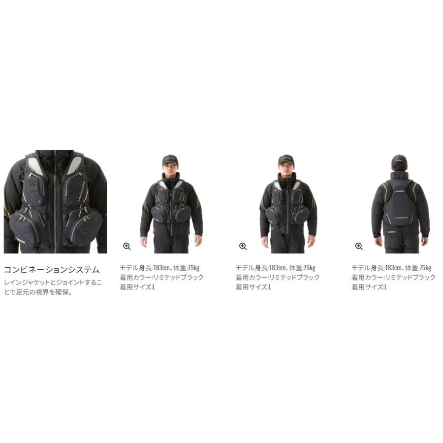 シマノ (Shimano) VF-130W リミテッドブラック 3XLサイズ シマノ (Shimano) VF-130W リミテッドブラック 3XLサイズ