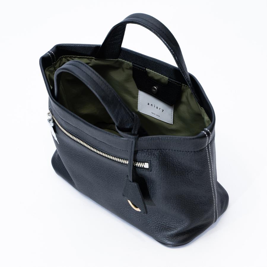 aniary アニアリ　クロッシングレザー ミニトートバッグ　23-02003 23-02003 ミニトート | aniary（アニアリ） OFFICIAL WEB STORE
