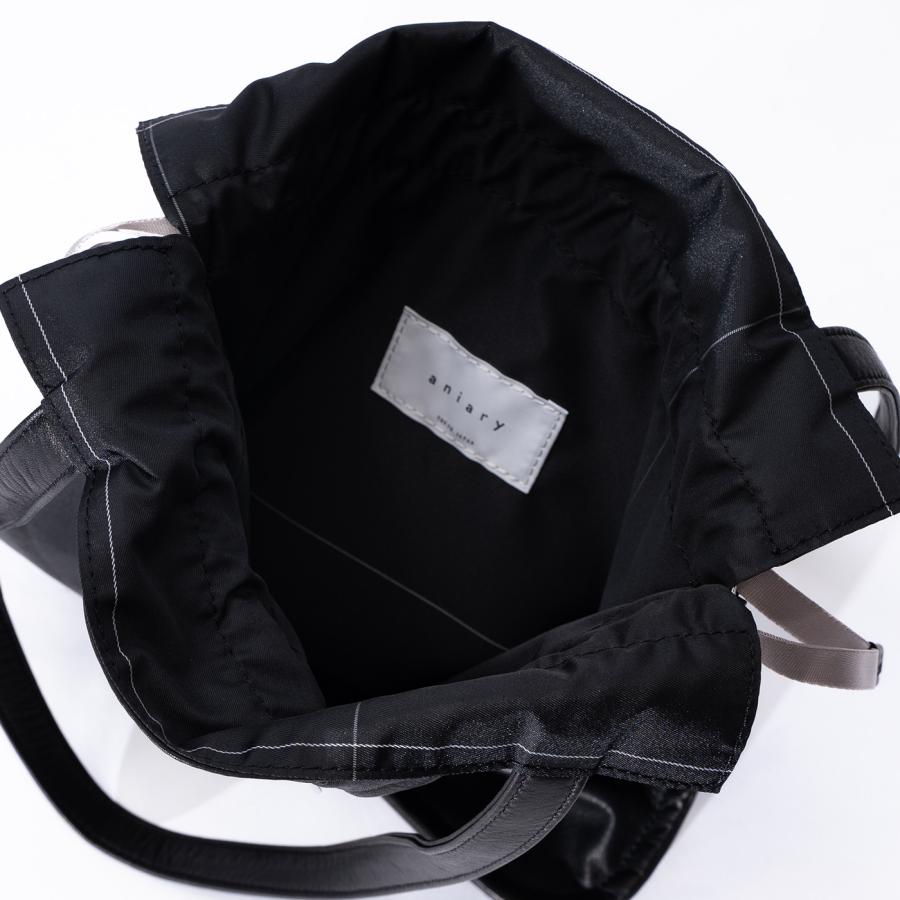 aniary アニアリ トートバッグ オールレザー A4収納可 ブラック　黒 aniary（アニアリ） トート トートバッグ Tote 28-02005 メンズ オール