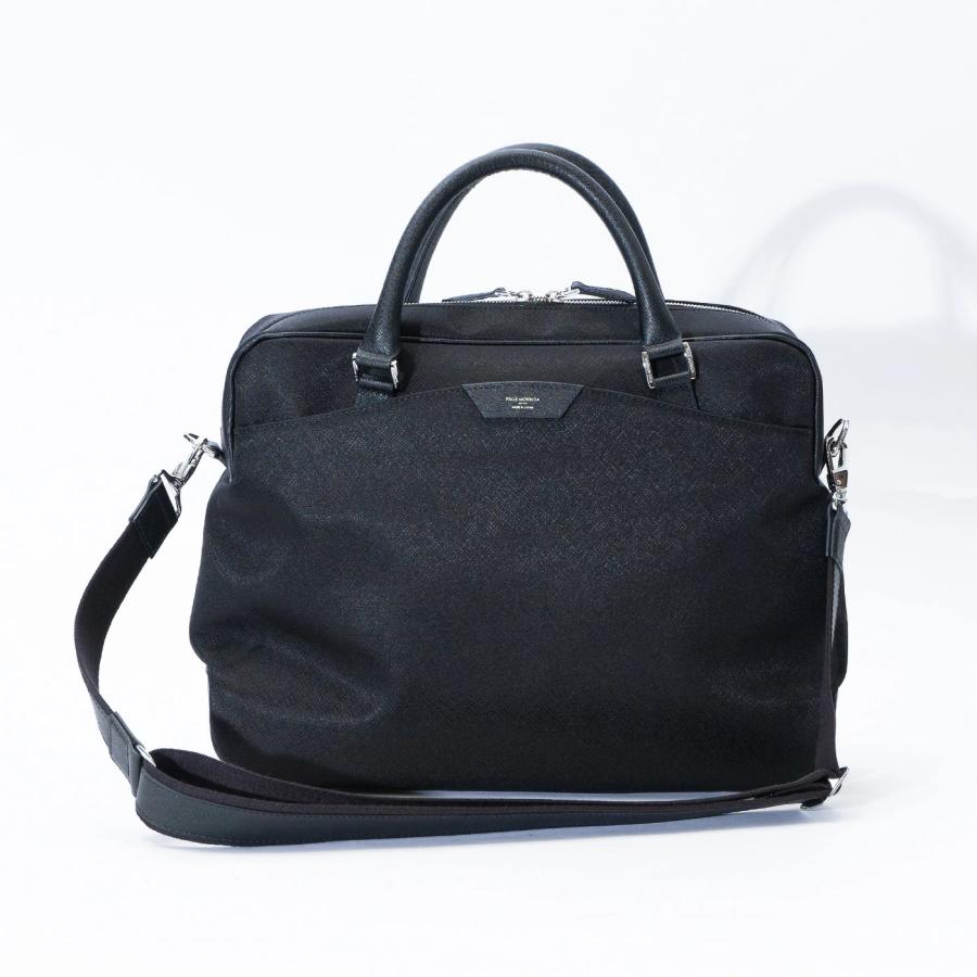 ペッレモルビダ　キャピターノCA301　 ブリーフバック黒 PELLE MORBIDA（ペッレ モルビダ） ブリーフバッグ メンズ ギフト