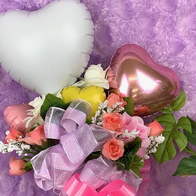 パステルバルーンバンチ バルーン 風船 かわいい可愛い おしゃれ シンプル ハート ピンク 0729 3 アニバーサリーギフトショップ 通販 Yahoo ショッピング