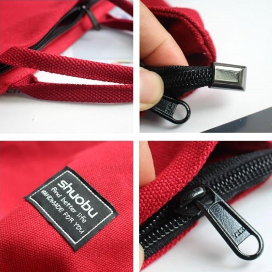 【送料無料】50%off シンプル コットン 帆布 トートバッグ キャンバスバッグ 綿 帆布 大学 高校 通学 通勤 ファスナー付 キャンバス 無地 kr123 |  | 04