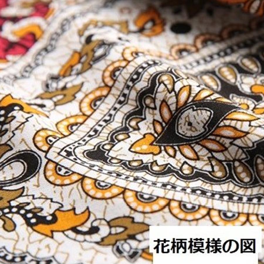 【送料無料】20%off レトロ風 ボヘミアン Ｖネック エスニック ロング ワンピース リゾート 薄手 休日 ワンピース レディース kr230 |  | 10