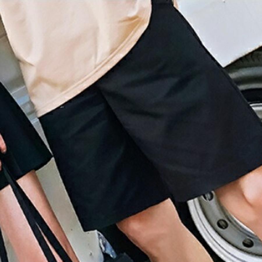 【送料無料】40%offカップルコーデ セットアップ Tシャツ+パンツ 上下セット ブラック ホワイト メンズ レディース kr328 |  | 03