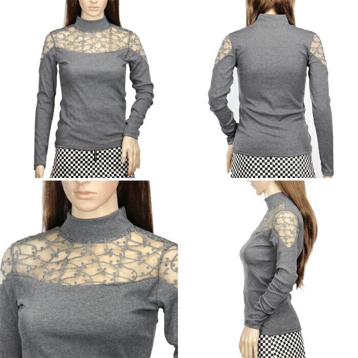 【送料無料】50%off レディース トップス ニット タートルネック レース 透け感 シースルー かわいい おしゃれ 長袖 kr334 |  | 06