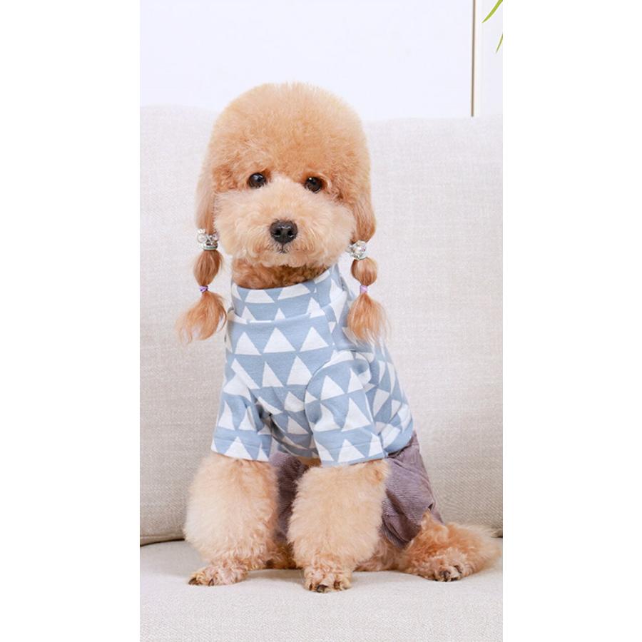 【送料無料】 ＼1000ポッキリ／ドッグウェア キャットウェア 犬服 猫服 つなぎ 北欧風 重ね着風  krd17 |  | 02