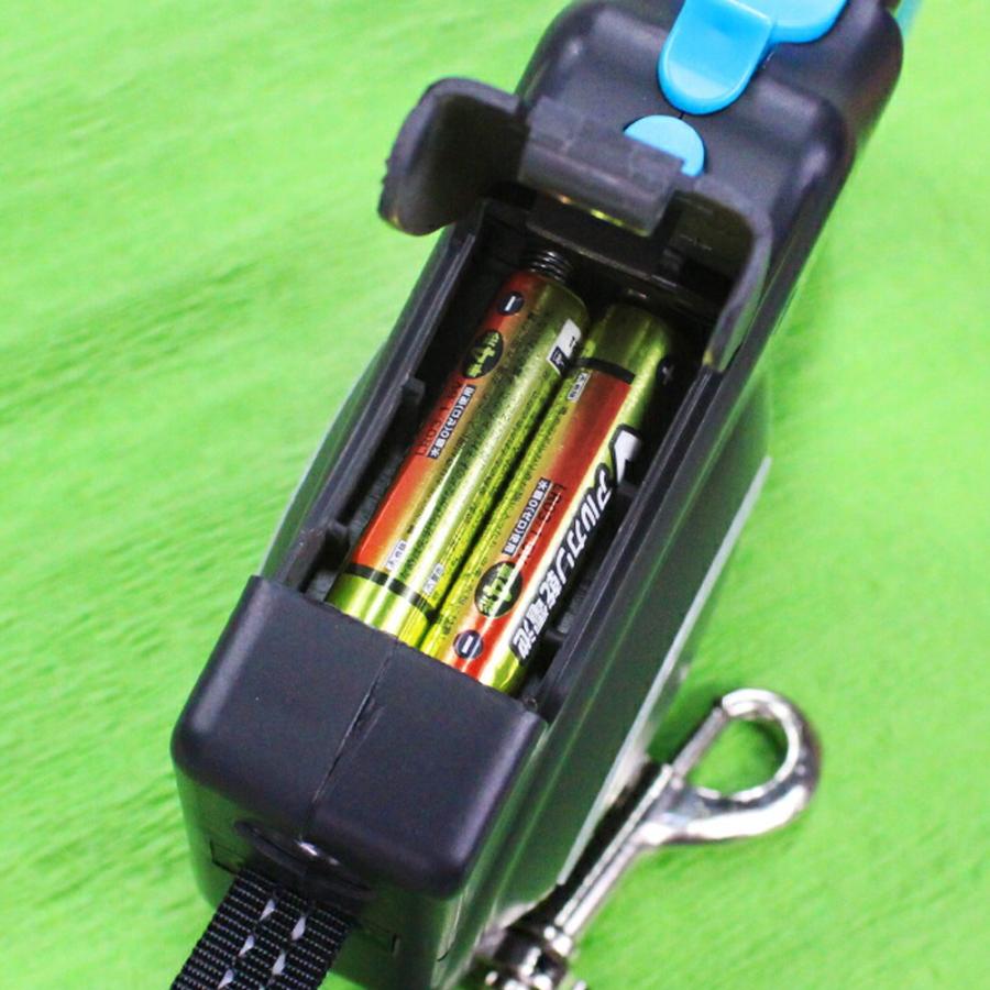 【送料無料】30%off 伸縮 ペットリード ペット リード 最長約4m LED ピンク ブルー ライト付き 夕方 夜 小型犬 中型犬 約15kgまで 自動巻き取り式 散歩 krd18 |  | 05