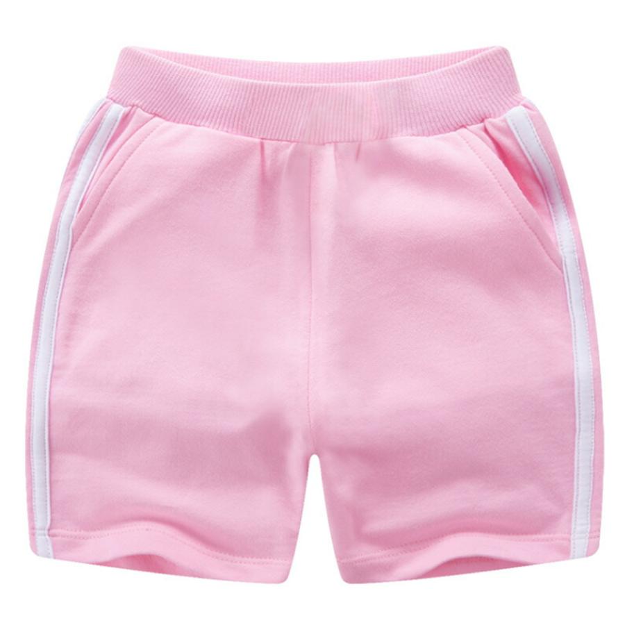 【送料無料】40％off キッズ  ベビー ショートパンツ ハーフパンツ ライン 2ライン ホワイト ピンク ブラック 100 110 krk36 |  | 04