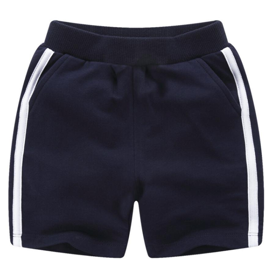 【送料無料】40％off キッズ  ベビー ショートパンツ ハーフパンツ ライン 2ライン ホワイト ピンク ブラック 100 110 krk36 |  | 06