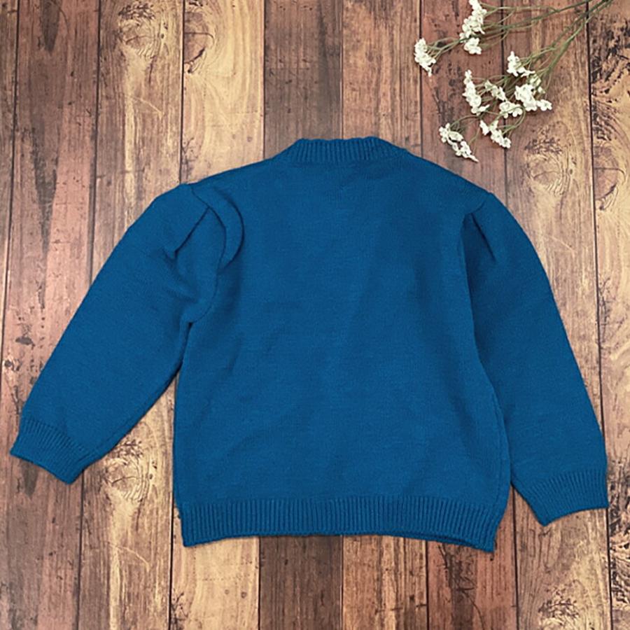 【送料無料】 40%off ベビー キッズ カーディガン セーター ニット 花 可愛い おしゃれ 無地 シンプル 110 120 krk42 |  | 03