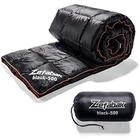 新着商品 Zefabakダウン ブランケット ダウンケット 洗える ひざ掛け 巻きスカート 肩カバー 黒 500 国際ブランド Blog Lonolife Com