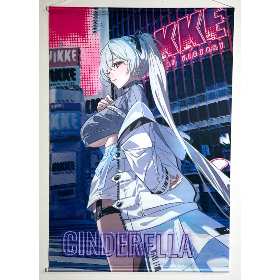 シンデレラ 勝利の女神 NIKKE タペストリー 勝利の女神：NIKKE ×and GALLERYコラボ」_【描き起こし】タペストリー