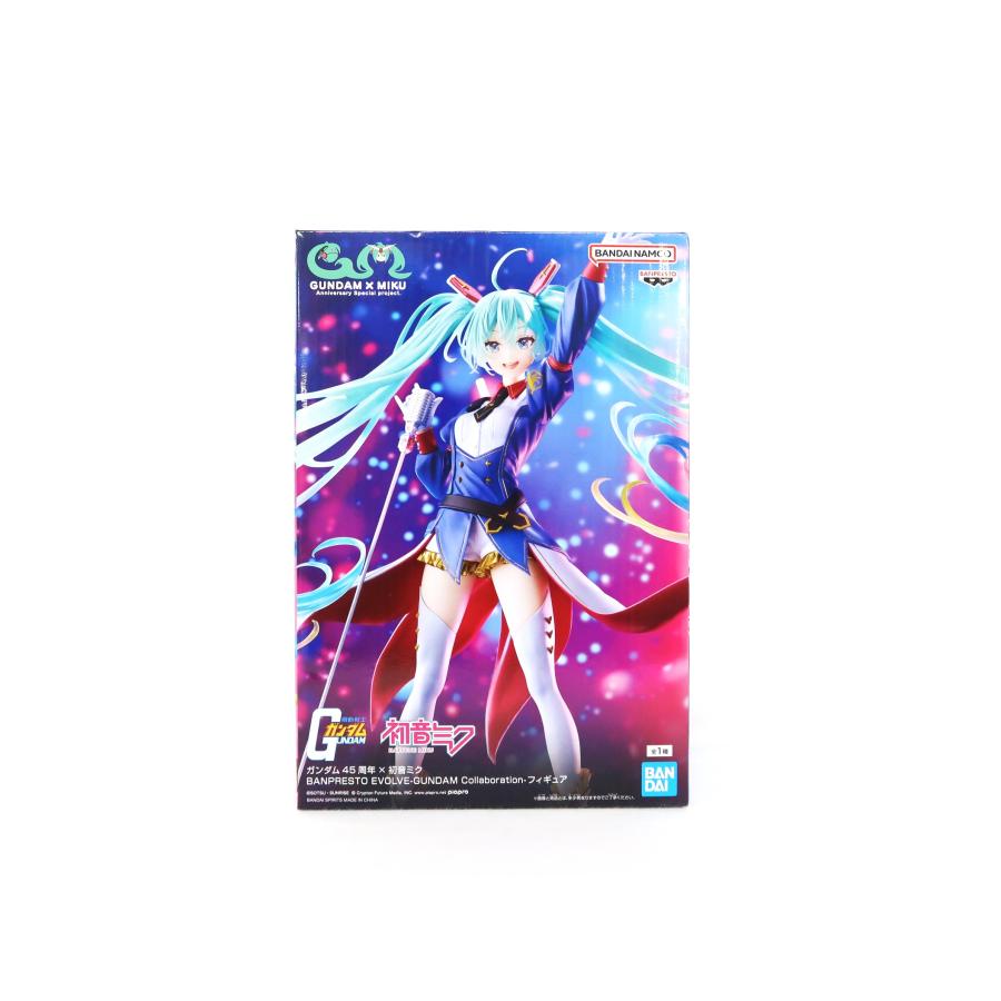 ガンダム45周年 初音ミク BANPRESTO EVOLVE-GUNDAM Collaboration