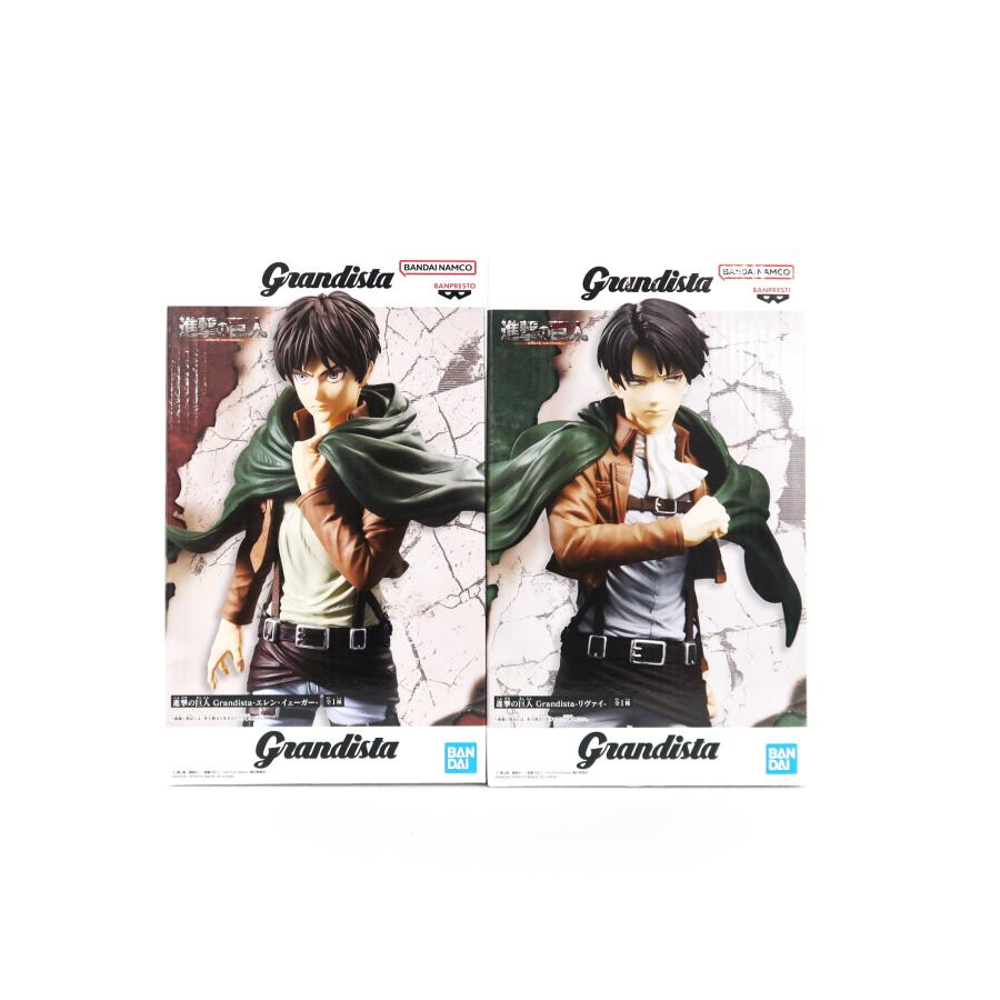 エレン・イェーガー / リヴァイ 2体セット「進撃の巨人」 Grandista