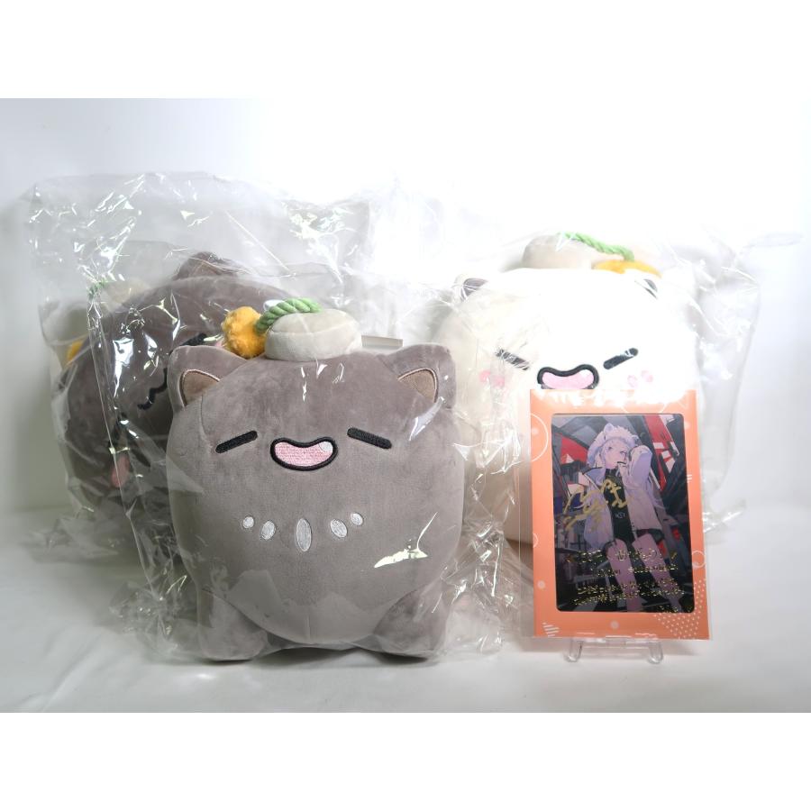 ホロライブ 獅白ぼたん 100万人記念 SSRBのぬいぐるみ&SSRBクッション