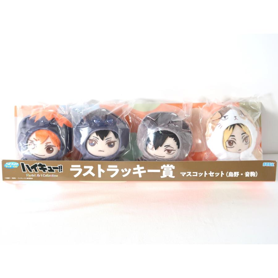 ラッキーくじ ハイキュー ラストラッキー賞 マスコットセット 烏野 音