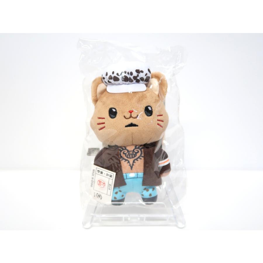 トラファルガー・ロー アイマスク付きぬいぐるみキーホルダー withCAT