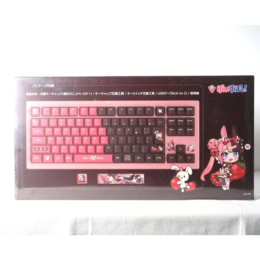 VSPO! GEAR ぶいすぽ ゲーミングキーボード 第1弾 橘ひなの ぶいすぽっ！ VSPO! GEAR ゲーミングキーボード 第1弾 橘ひなのEdition