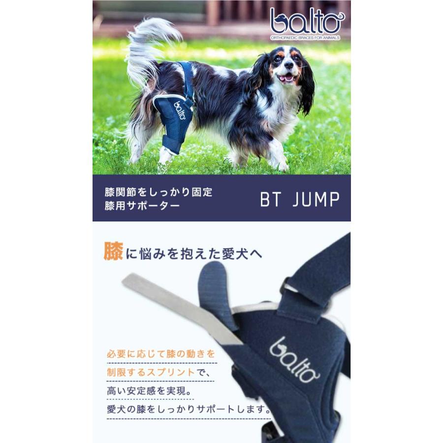 BT JUMP (膝サポーター) 右 Sサイズ 愛犬の膝のトラブルに 膝関節