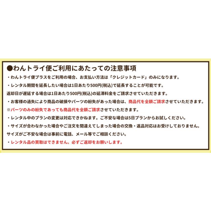 anifull 公式】【レンタルサービスわんトライ便+】7日間 anifull
