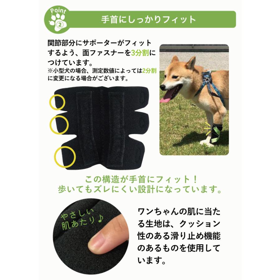 犬用品 手 前足 手根関節 固定 制限 底屈 背屈 歩行補助 手首 サポーター 中型犬用 体重11 24ｋｇ オーダーメイド ダイヤ工業 Anifull アニフル 999 0013syut 愛犬と一緒に歩くを叶える Anifull 通販 Yahoo ショッピング