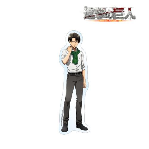 進撃の巨人 描き下ろしイラスト リヴァイ マフラー着用ver ステッカー Anihobi ヤフー店 通販 Yahoo ショッピング