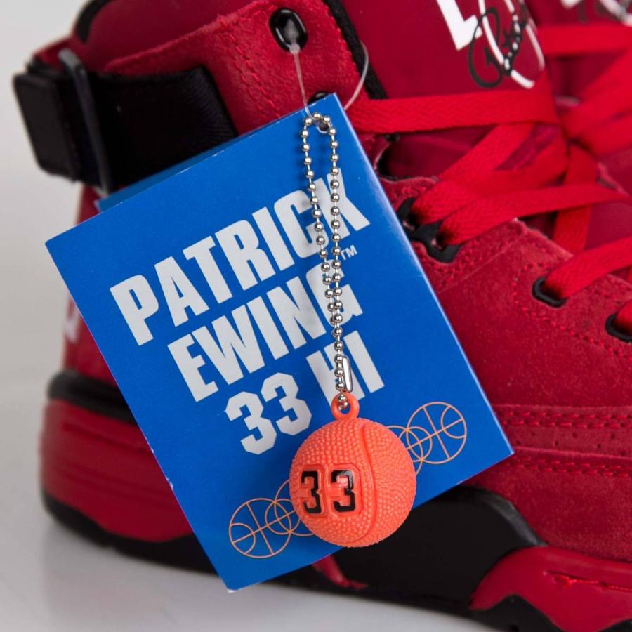 【送料/関税込】Ewing 33 Hi/パトリック・ユーイング アスレチックス/PATRICK EWING ATHLETICS/スエード レッド ハイカット スニーカー バッシュ/1EW90013-601の画像
