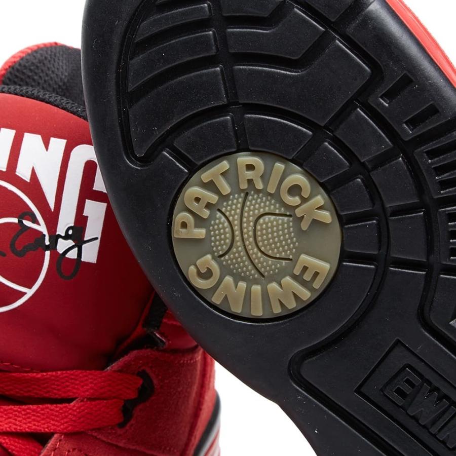 【送料/関税込】Ewing 33 Hi/パトリック・ユーイング アスレチックス/PATRICK EWING ATHLETICS/スエード レッド ハイカット スニーカー バッシュ/1EW90013-601の画像