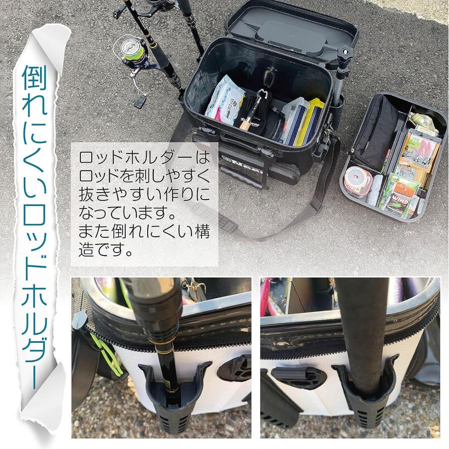 【最終値下げ】バス釣り タックルボックスセット Neer バッカン 32L EVA タックルバッグ タックルボックス 釣り : ANIKA